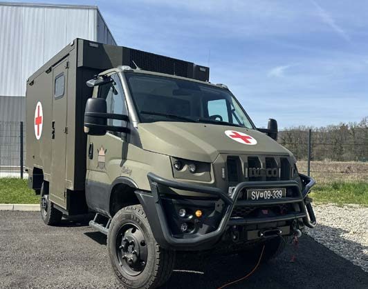 Militaire ziekenwagen voor Defensie Militaire ziekenwagen voor Defensie