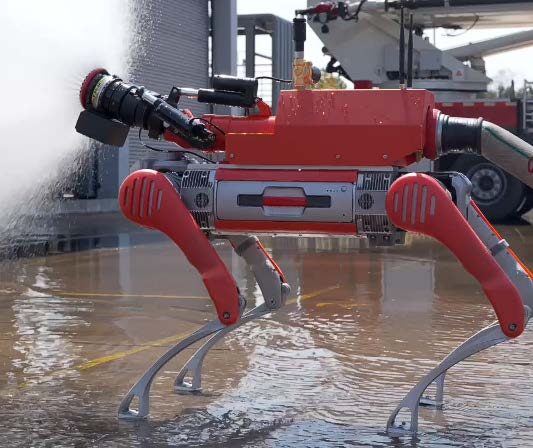 Unitree-robot voor hulpdiensten, AB Technics robotica Unitree-robot voor hulpdiensten, AB Technics robotica