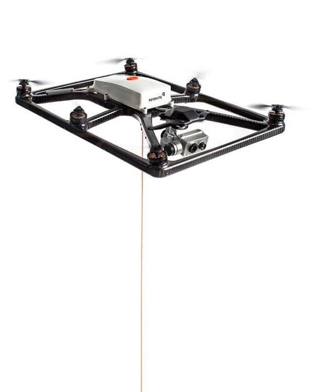 Fotokite gekabelde drone met thermische camera, AB Technics x Fotokite Fotokite gekabelde drone met thermische camera, AB Technics x Fotokite